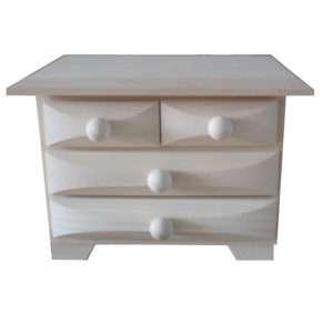 Plain Small Chest of Drawers Unfinished ready to decorate