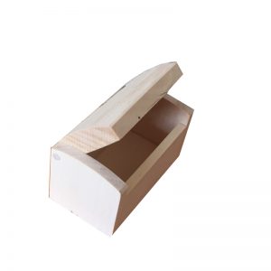 Small Wooden Plain Favour Box, unfinished and ready to decorate