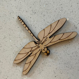 Dragonflies Laser Cut 3mm Ply Wood Unfinished Craft Shapes